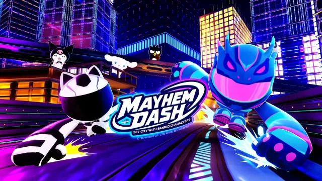 Mayhem Dash with Sanrio characters