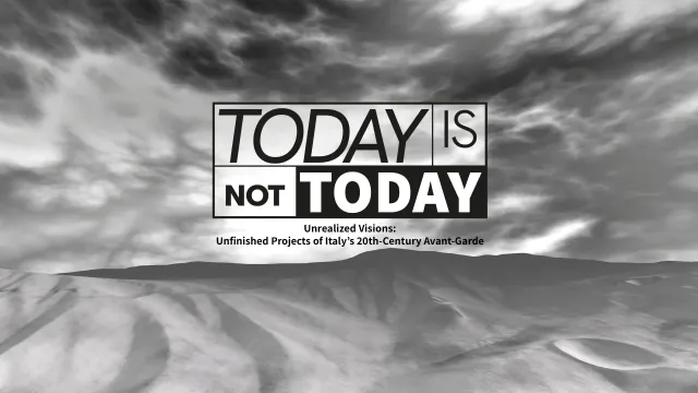 TODAY IS NOT TODAY