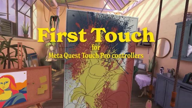 First Touch for Meta Quest Touch Pro controllers