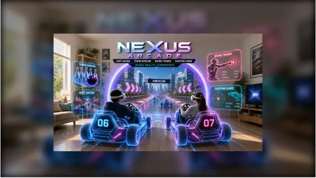 Nexus Arcade in Mixed Reality