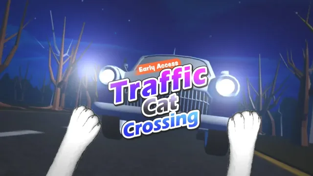 Traffic Cat Crossing