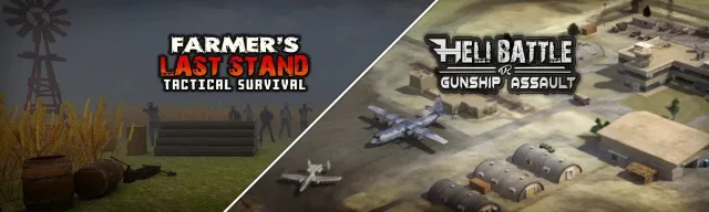 Aerial Gunship Assault & Farmer's Tactical Survival Saga